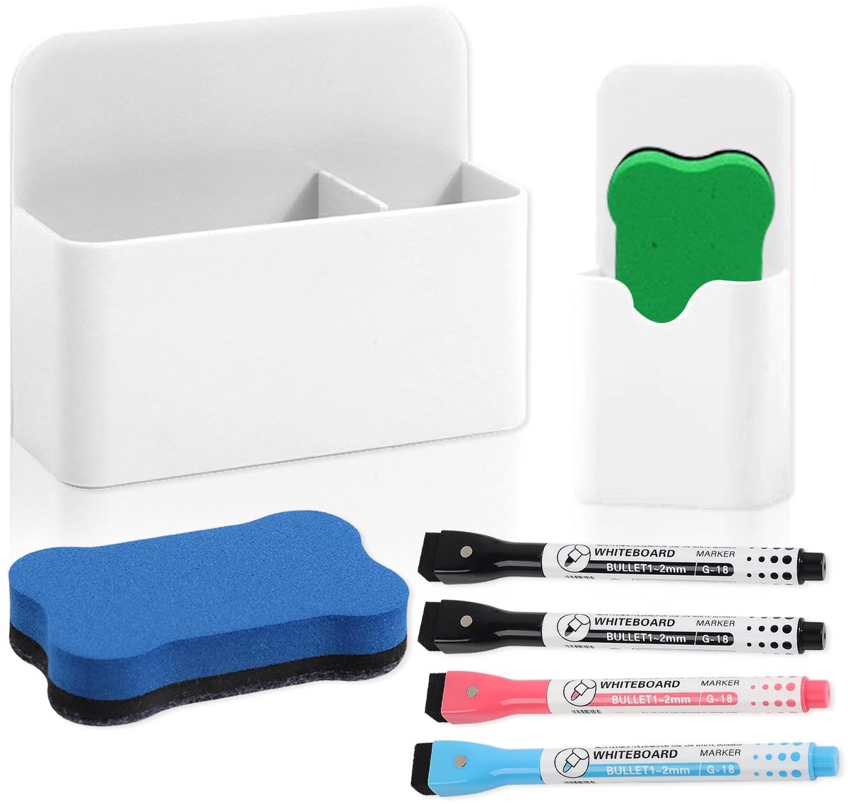 Elzusha - Magnetische Pennenhouder voor Whiteboards en Koelkasten