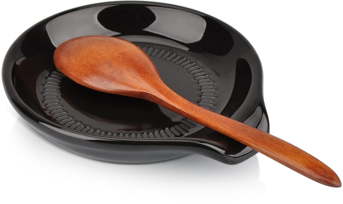 Elzusha - Keramisch Lepelsteun voor Keuken, Warmtebestendig