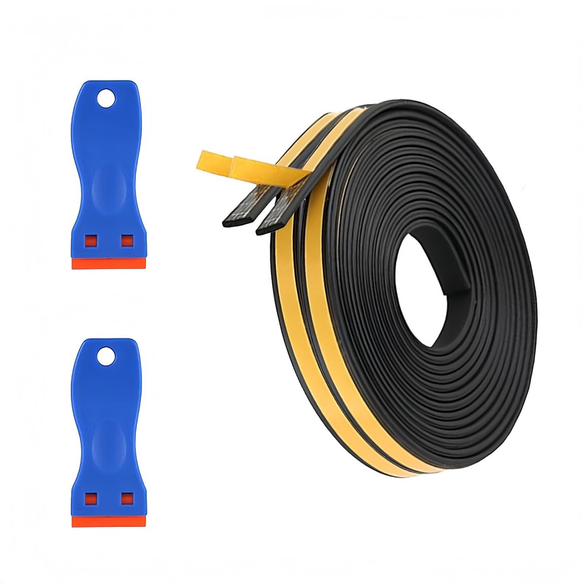 Elzusha - Set van 2 Zelfklevende Foam Sealing Tape voor Kookplaten