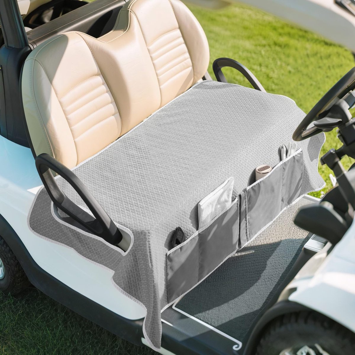 Elzusha - Universele Golfkar Zitbedekking met Voorzakken