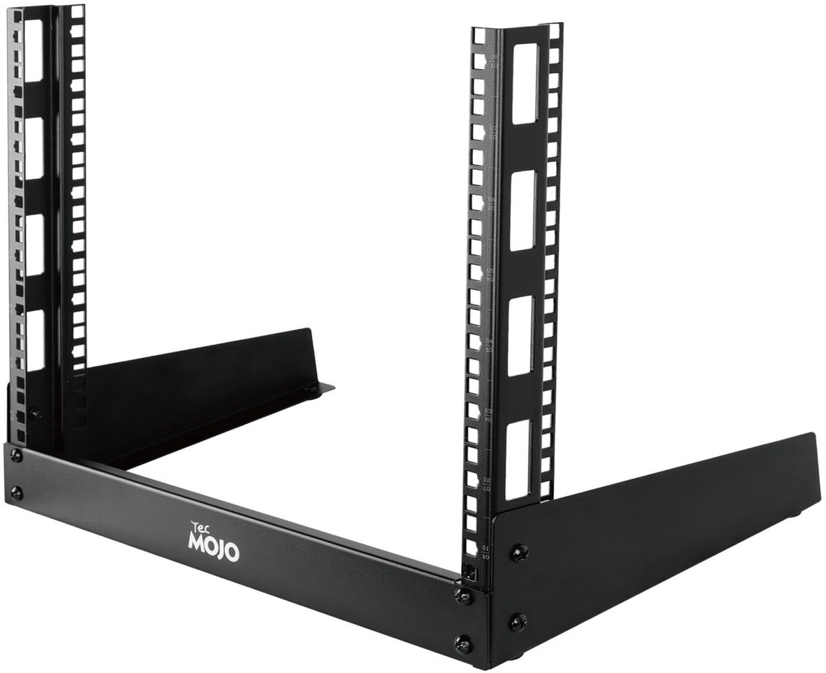 Elzusha - 19" 2-Post Desktop Server Rack voor AV/Data/Audio Apparatuur