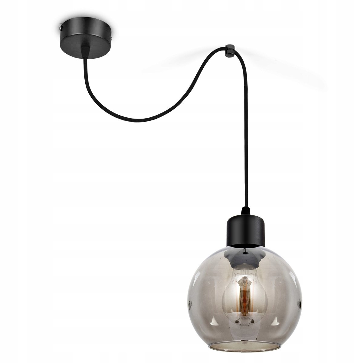 Merkloze Glazen Hanglamp Bol - Modern Design