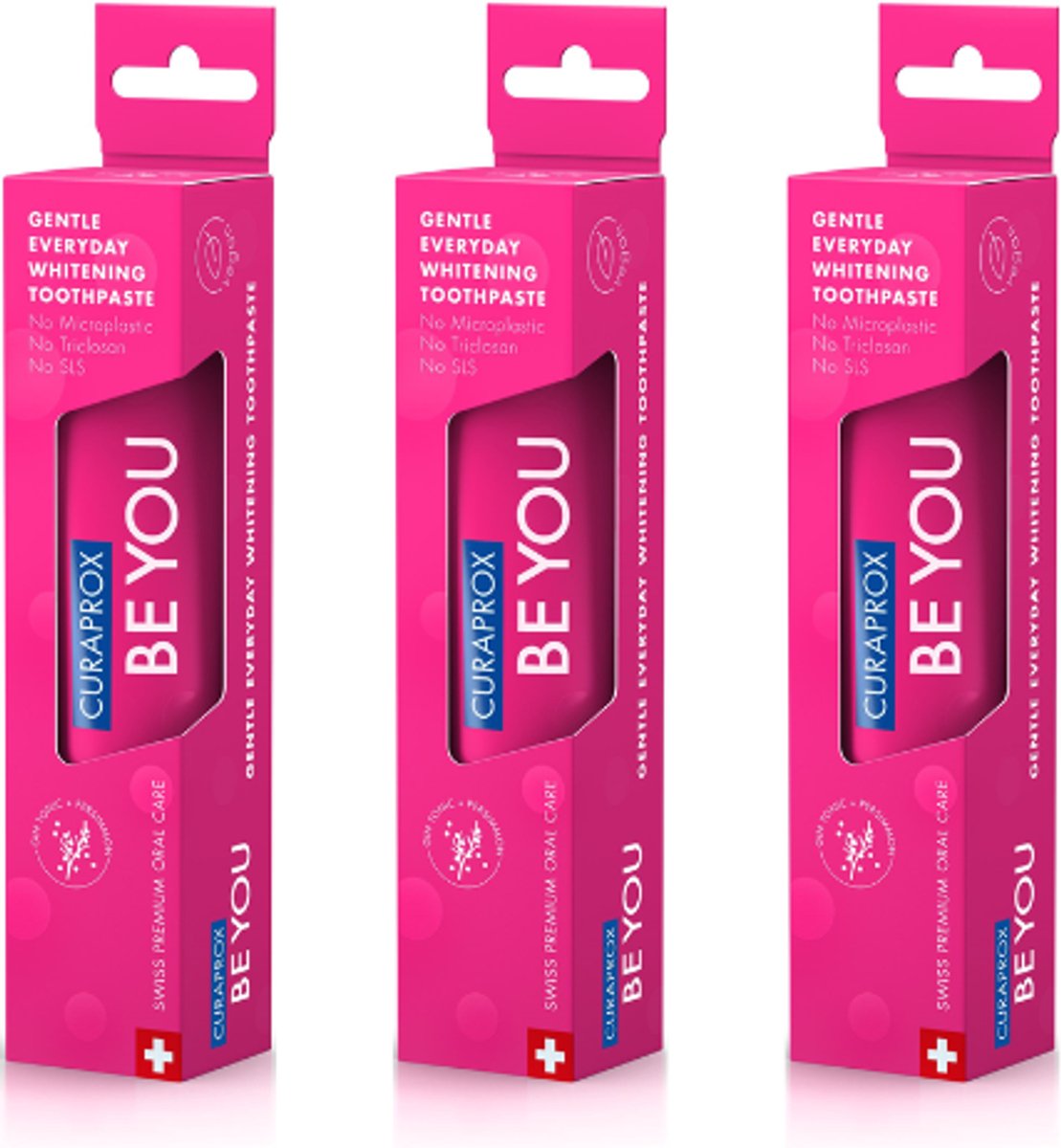 Curaprox Be You Tandpasta Challenger - 3 x 60 ml - Voordeelverpakking