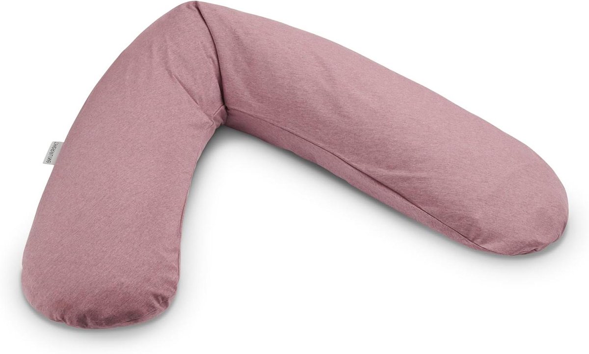 Zwangerschapskussen - Slaapkussen Lichaamskussen - Comfortabel Slapen - Fijne Parelvulling - 190x40cm - Melange Rozenhout