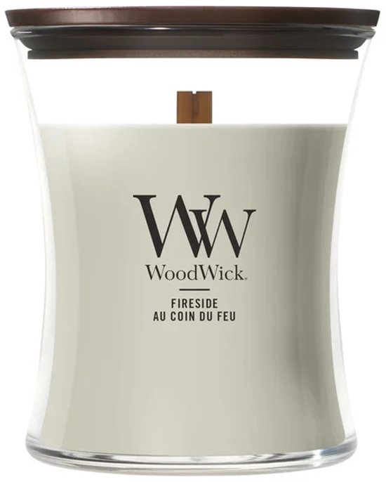 WoodWick kaars Medium Fireside