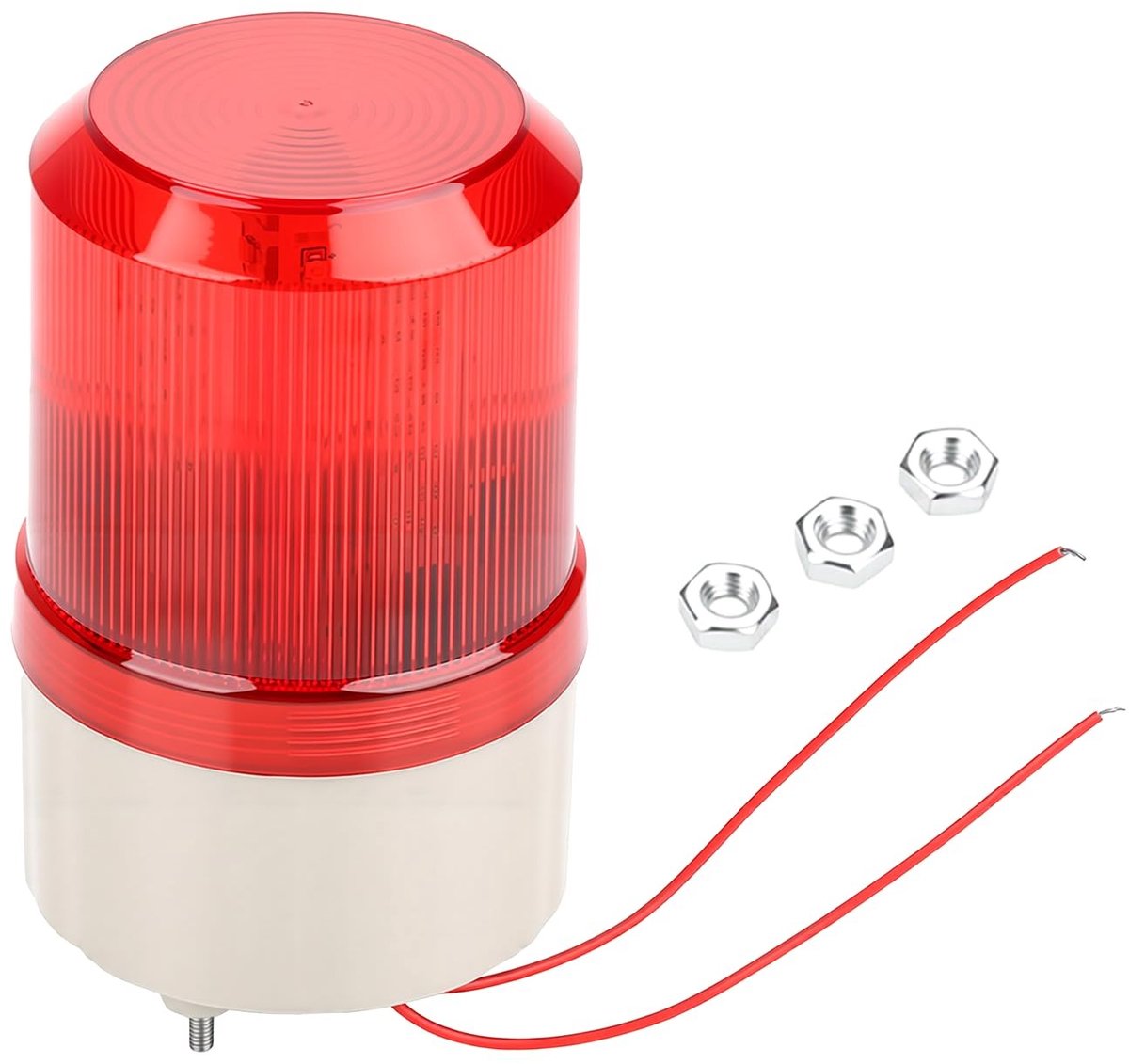 Elzusha - Buitenalarm met Akoestische Sirene en LED Stroboscooplicht