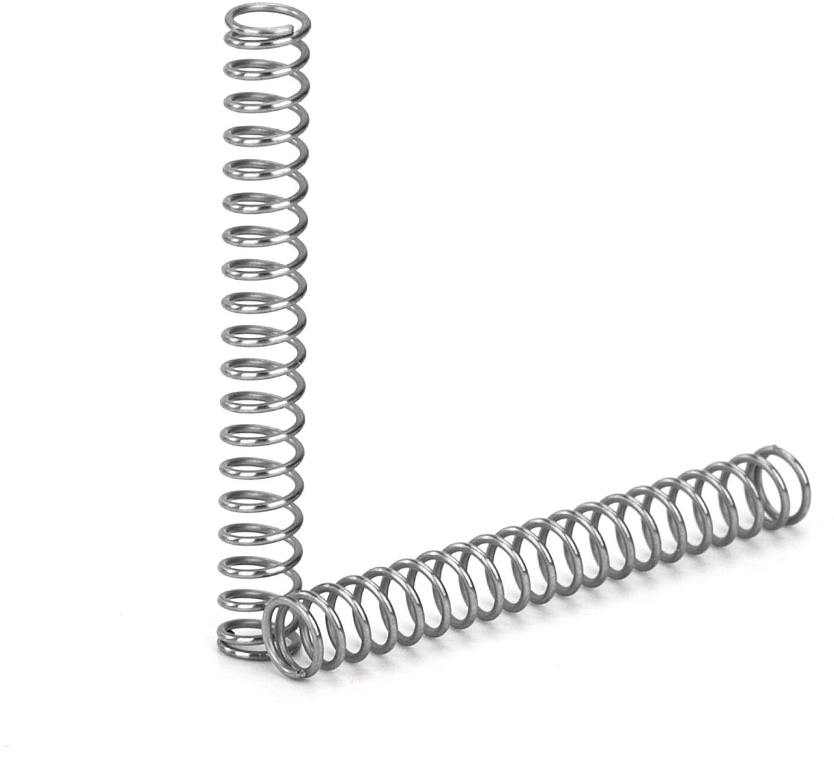 Elzusha - Set van 20 Compressieveren, RVS, 30 mm, Draaddiameter 0.45 mm