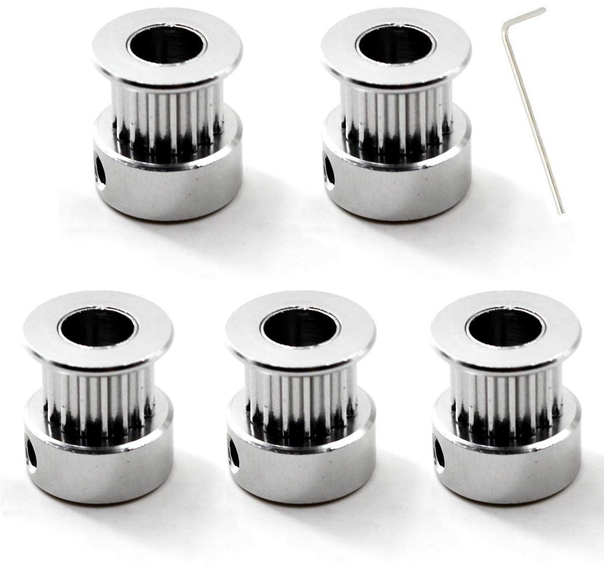 Elzusha - GT2 Timing Belt Set met Aluminium Pulley