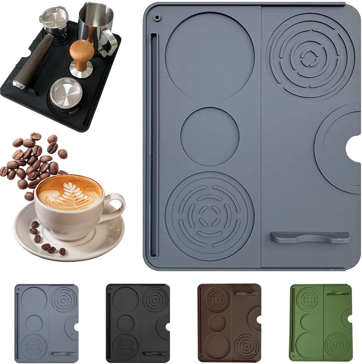 Elzusha - Silicone Koffiepod Tray voor Netheid in de Keuken