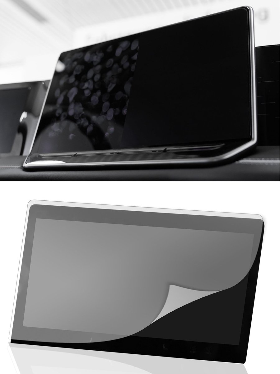 Elzusha - Screen Protector voor Cupra Terramar 12.9 Inch met Zelfherstellende Technologie