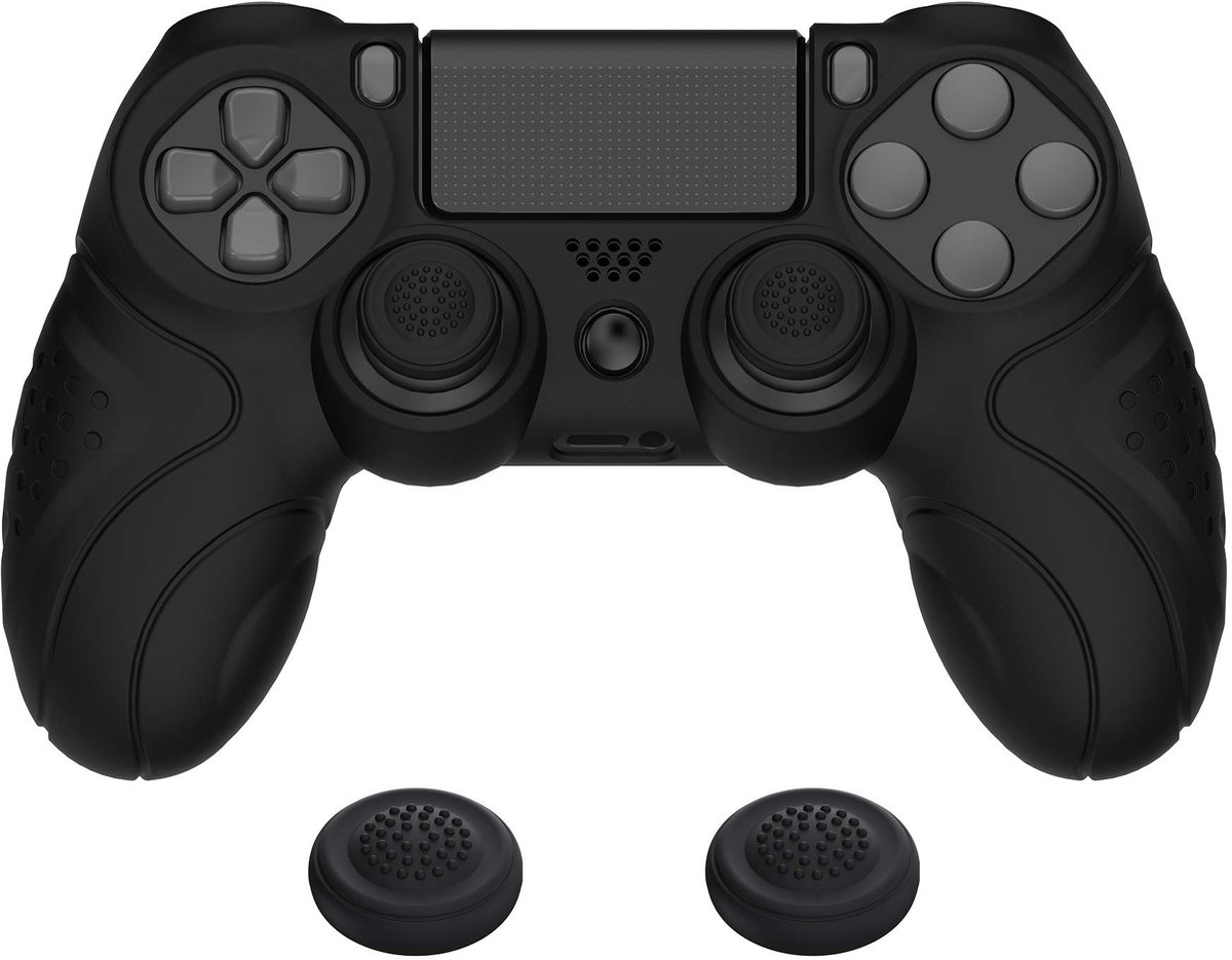 Elzusha - Silicone Beschermhoes voor PS4 Controller