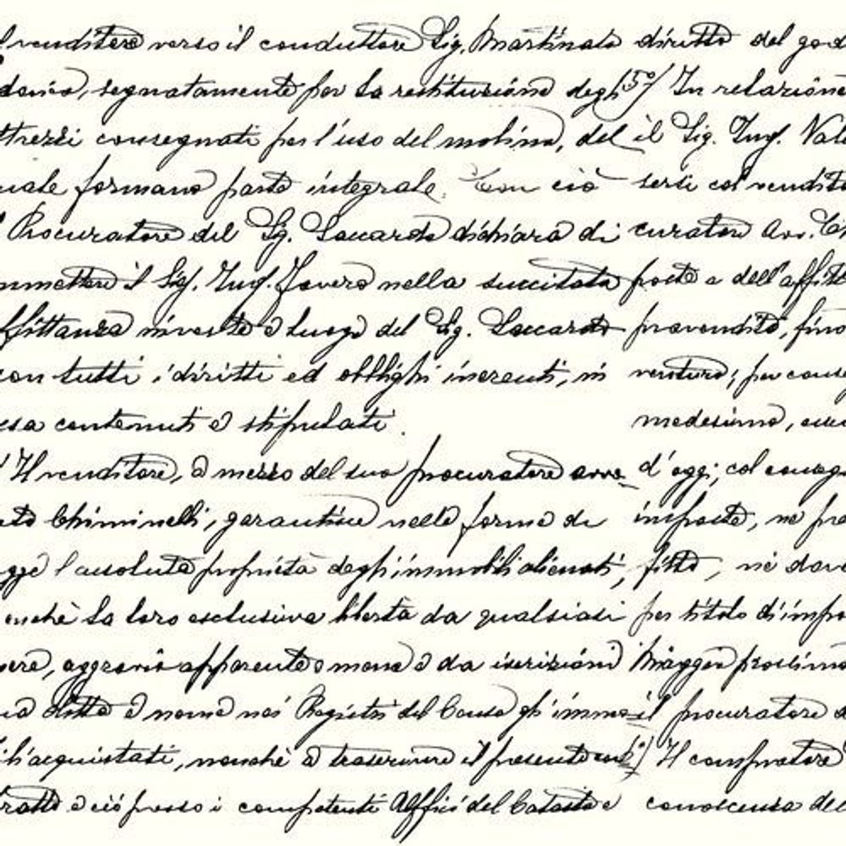 Elzusha - Servetten met Alte Schriftzeichen - 20 stuks 33x33 cm