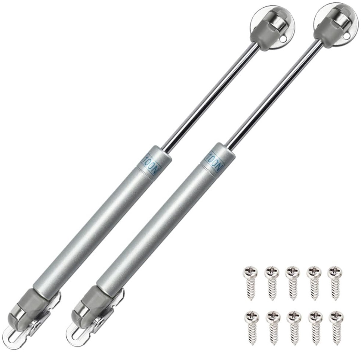 Elzusha - 2 Stuks Soft Close Hinge met Gasveren voor Meubels
