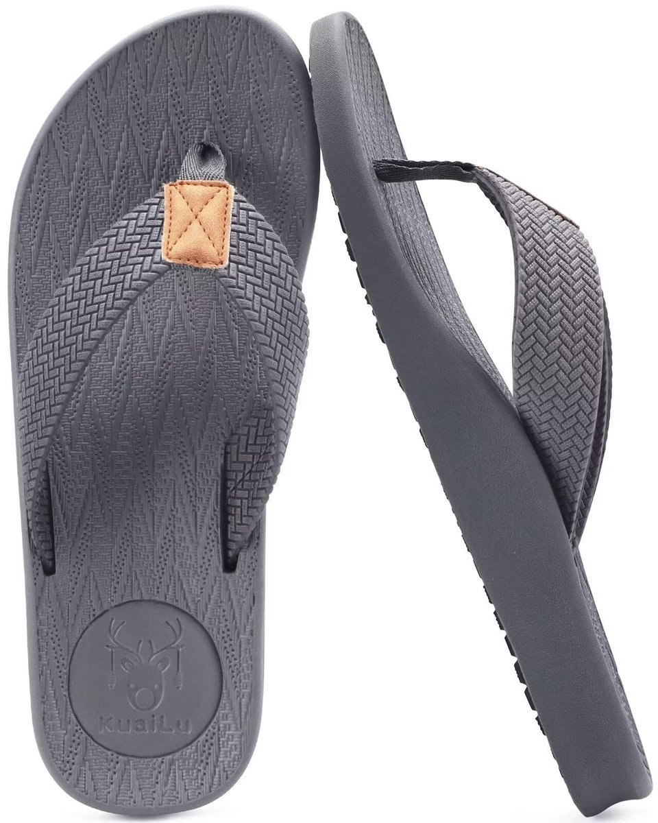 Elzusha - Comfortabele Rubberen Badingslippers voor Heren