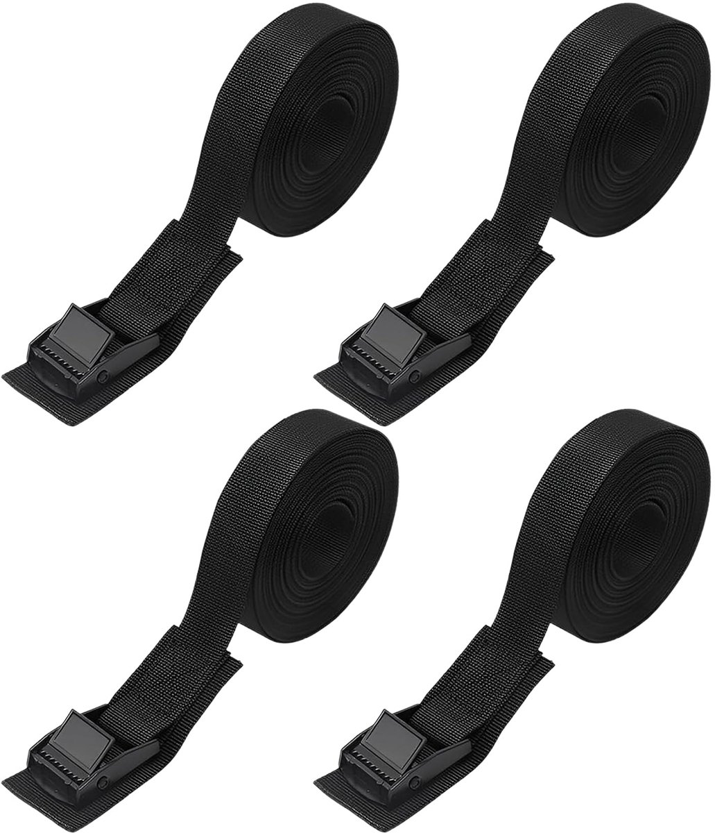 Elzusha - Spanbanden voor Fietsendrager - 4 Stuks, 40 cm Lang met Klemslot