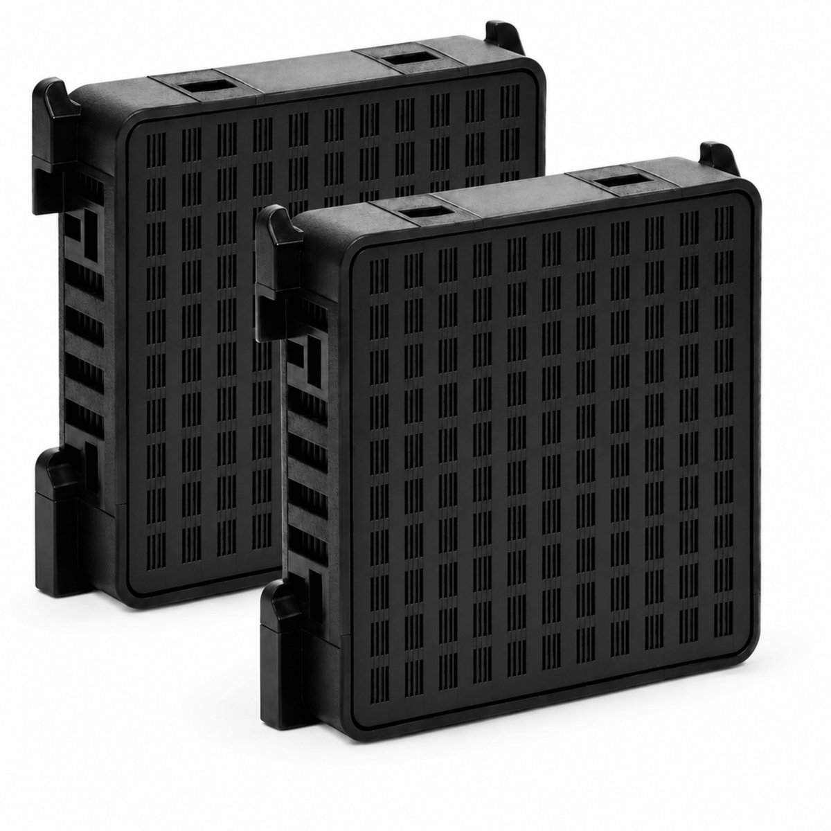 Set van 2 koolstoffilters, compatibel met Liebherr 7440021-00, vervangt 9096989, 9882460 FreshAir-filter voor koelkasten en koel-vriescombinaties van Phonillico®