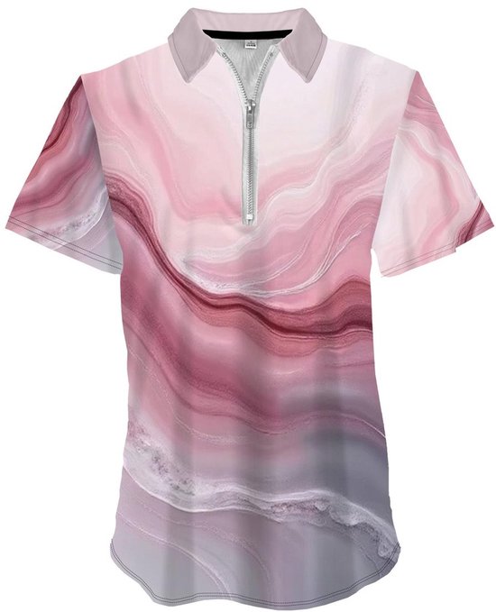 Currero Golf Polo Dames - Ademend Golfshirt - Polo Shirt - Sportshirt - Golfkleding Heren - T-Shirt - Golf Mode - Gemengde kleur XXL — afbeelding 3