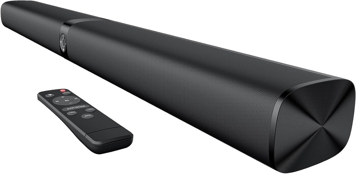 Soundbar TV Luidspreker - 2-in-1 Afneembaar - Film Geluid Verbeteren - Helder Geluid - 90 W - Zwart