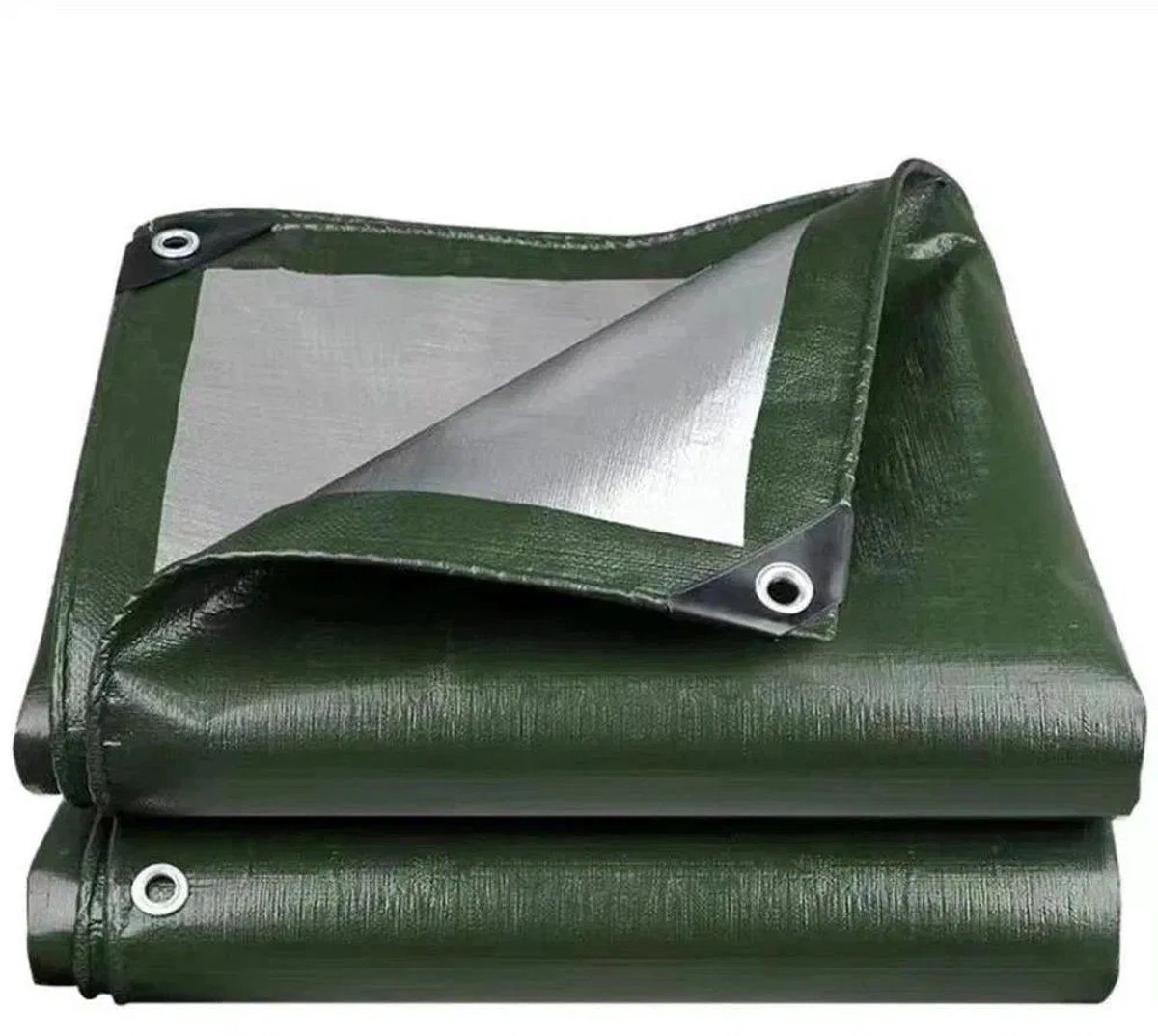 ROLIPO PE Afdekzeil Heavy Duty – Scheurvast en Weerbestendig Dekzeil met Roestvrije Ringen – Voor Boot, Zwembad en Buiten