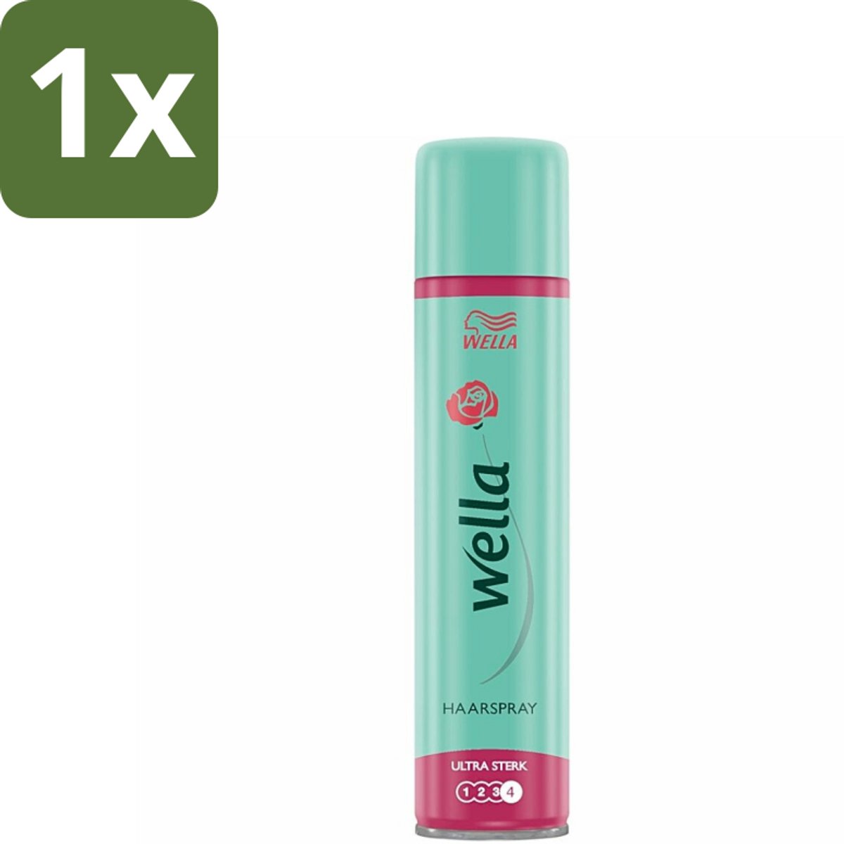 1 x Wella Ultra Strong - Haarspray - 24 Uur Versteviging - Bescherming tegen UV Stralen - 250 ml - Haarspray - Haarspray 24 Uur - Haarspray Met UV Bescherming - Haarspray Voor Volume - Haarspray Voor Langdurige Hold