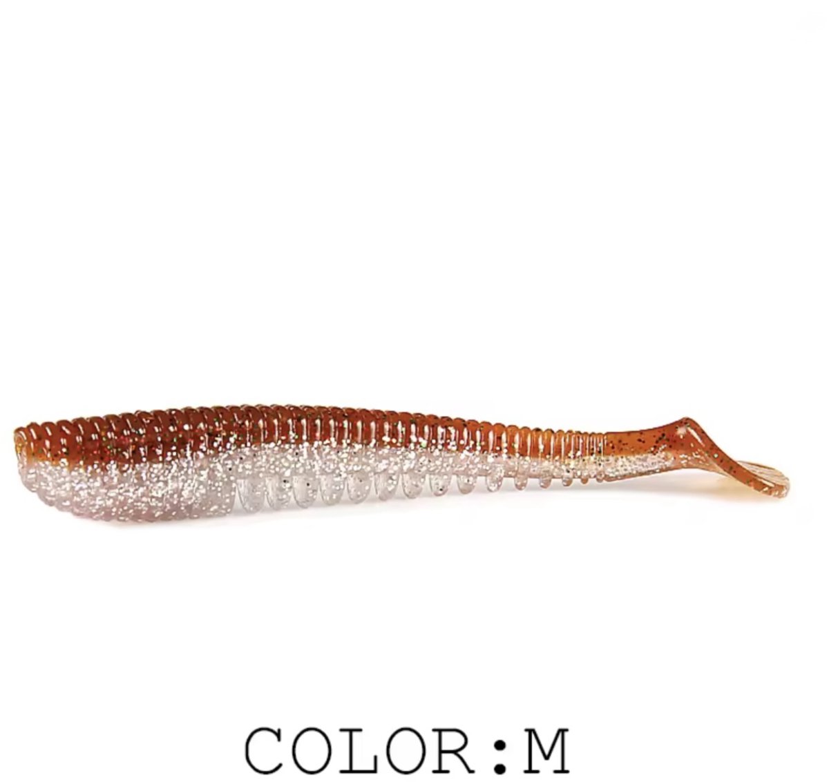 Softbait Shads - Weedless Kunstaas voor Snoek en Snoekbaars - T-Staart - 110mm - 4 Stuks