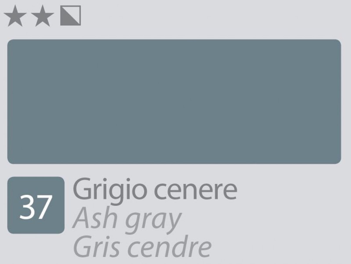 Divolo Accademia Olieverf 20 ml. - Asgrijs