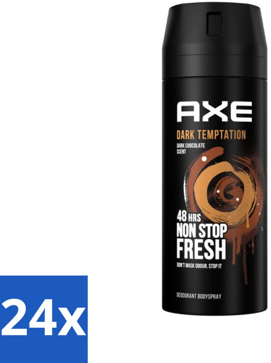 Axe - Deodorant - Spray - Dark Temptation - 48h - 150ml x 24
