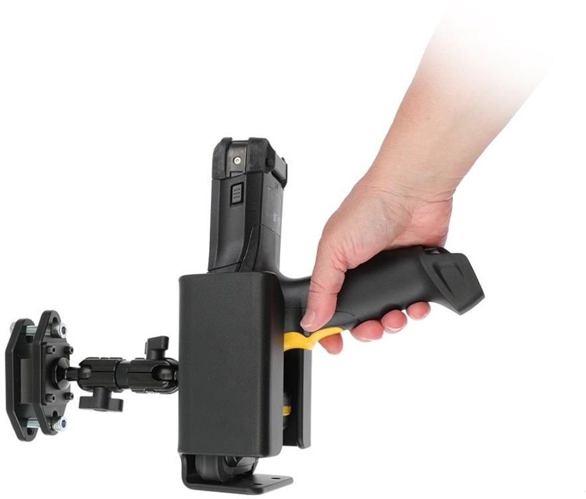 houder universele scanner pistolgrip - Forklift montageset max 72 mm