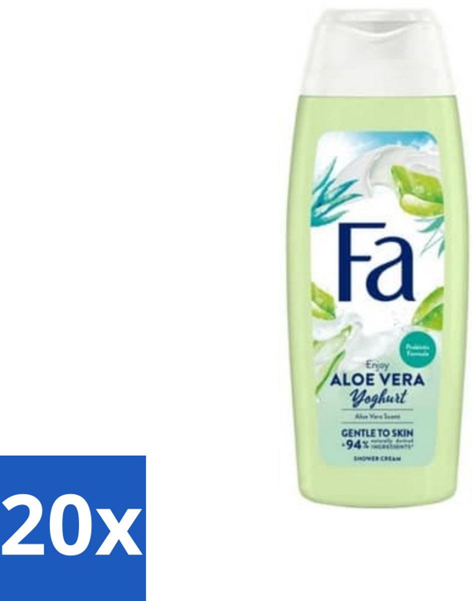 Fa - Douchegel - Yoghurt & Aloe Vera - 250 ml - Bulkverpakking - 20 stuks