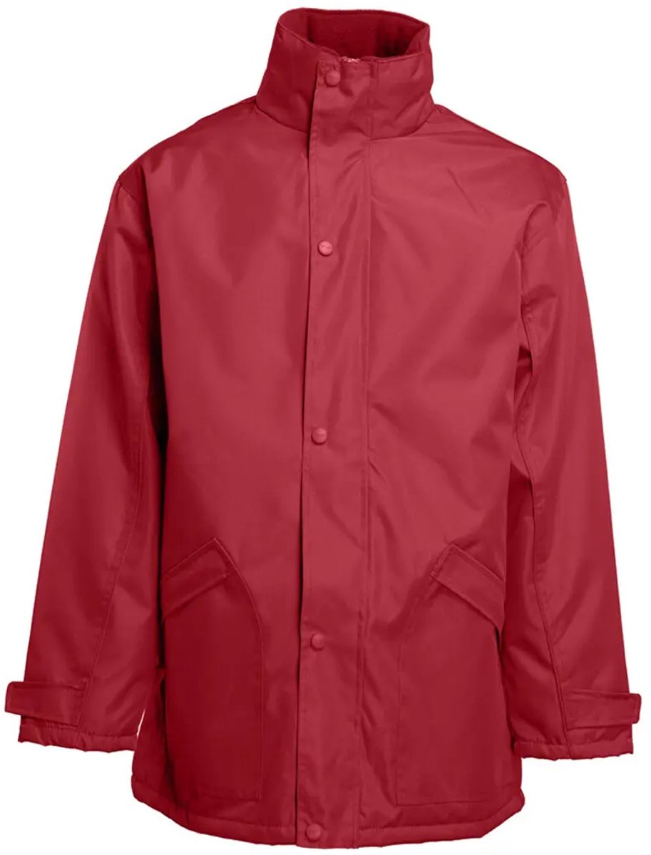 Fleece gevoerde parka Pen Duick Rood