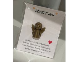 Pocket Hug Mini Angel Gold