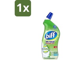 Biff - WC Total Gel - ProNature Toiletreiniger - Mint Eucalyptus 750ml - 1 stuk
