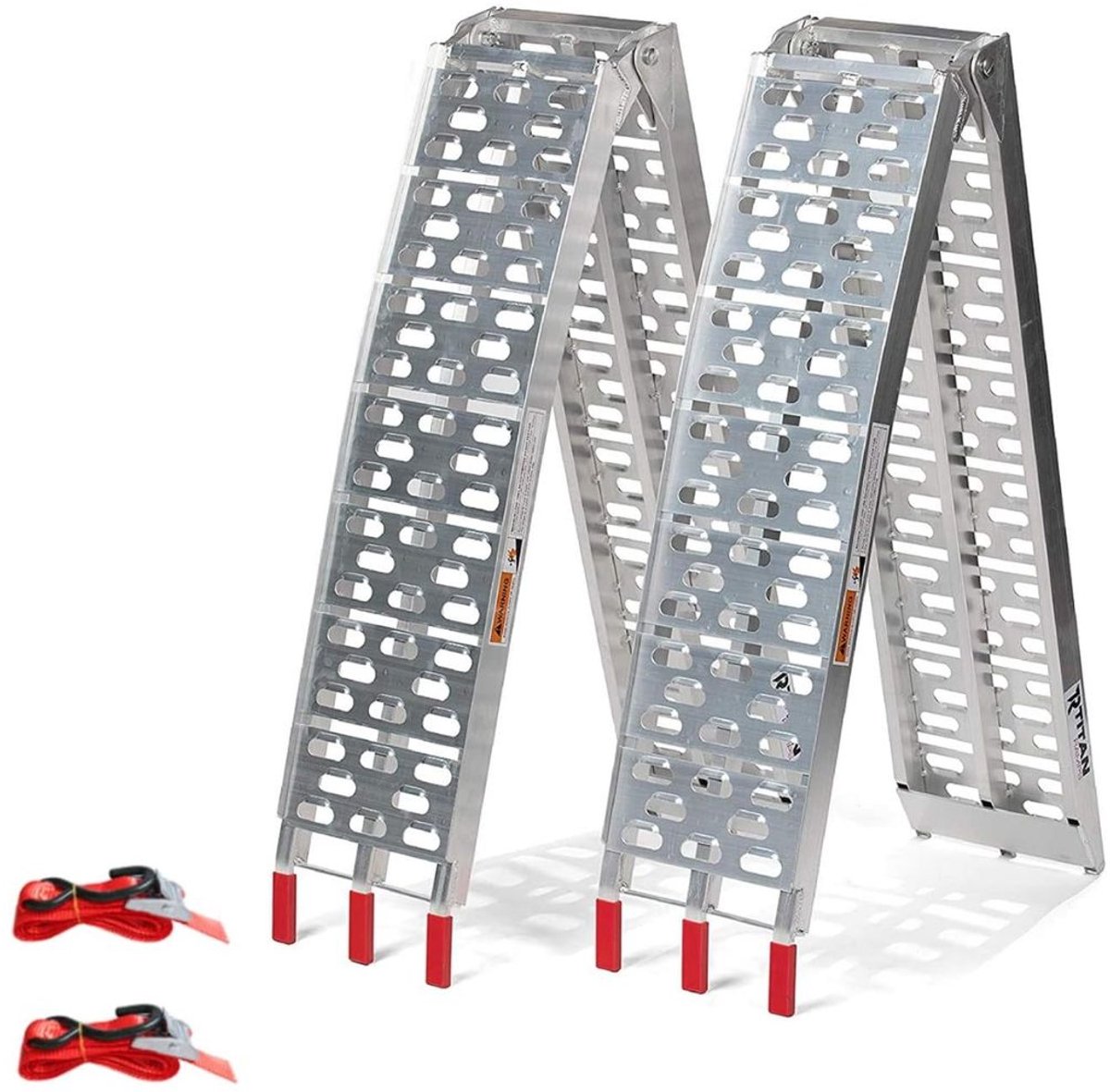 TYR® Oprijplaat - Oprijbok - Oprijplaten - Zilver - 226 cm x 30 cm x 5 cm