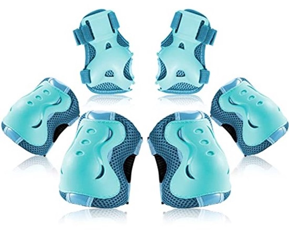 Beschermers voor Kinderen - Set met Knieschijven en Elleboogbeschermers voor Skates, Scooter en Fietsen