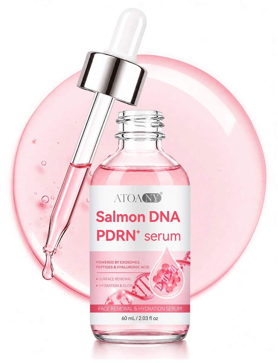 Salmon DNA PDRN+ Peptide serum (60 ml) – met Hyaluronzuur – Zalm cream - Korean