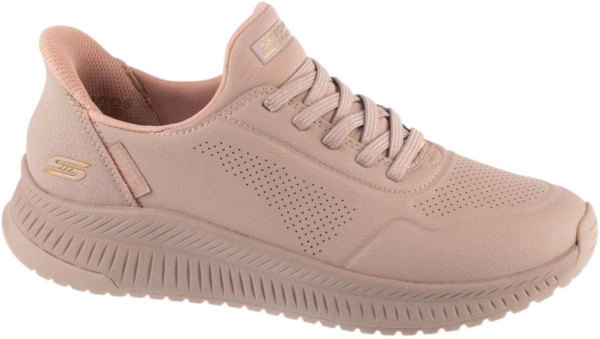 Skechers Slip-Ins: Bobs Squad 4 - Key Look, Vrouwen, Roze, Sneakers, maat: 42