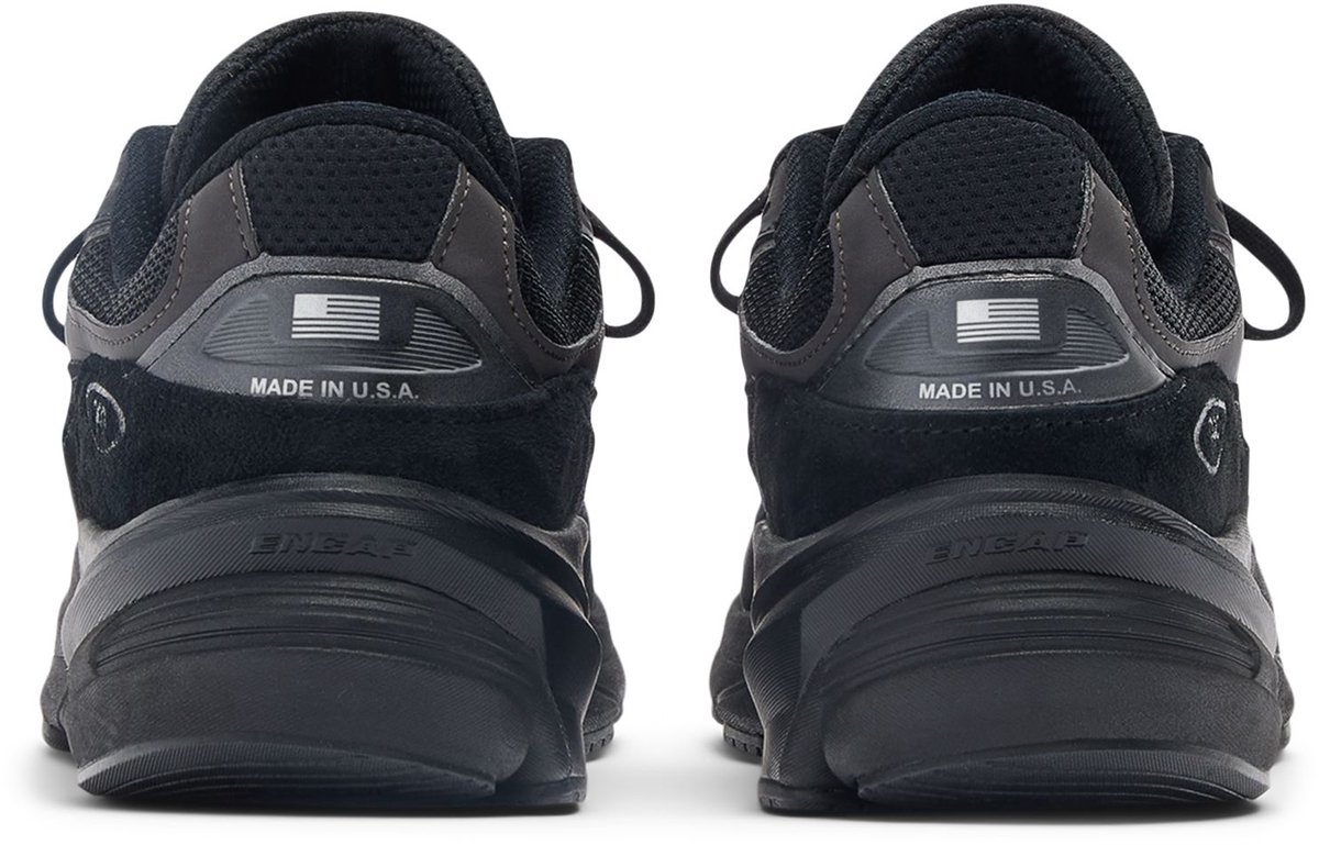 New Balance 990v6 Made in USA Sneakers – Triple 990 Lifestyle Unisex Sneakers Zwart