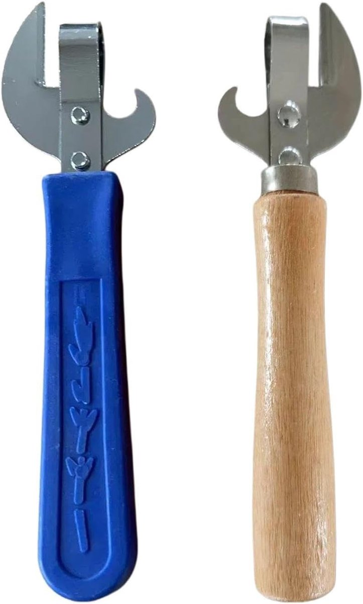 Multifunctionele RVS Blikopener met Zijsnede, Ergonomische Handgreep en Creatieve Keukenhulpmiddelen voor Flessen en Blikken