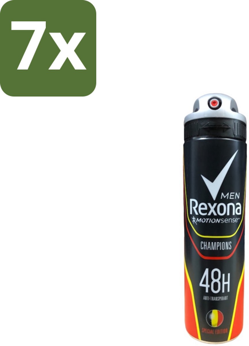 Rexona – Deodorant Spray – Champions – 150 ml - Bulkverpakking - 7 stuks