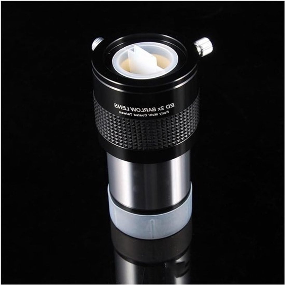 Barlow Lens - Telescoop Vergroter - Astronomie Fotografie - Meerlaagse Coating - 5.1 cm (2 inch) - Zwart
