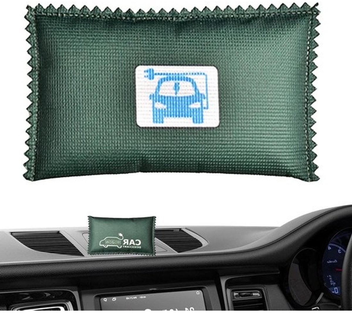 Auto Vochtvanger - Luchtontvochtiger Zakken - Interieur Drogen - Kleur Indicator - 28 x 81 cm - Auto Model