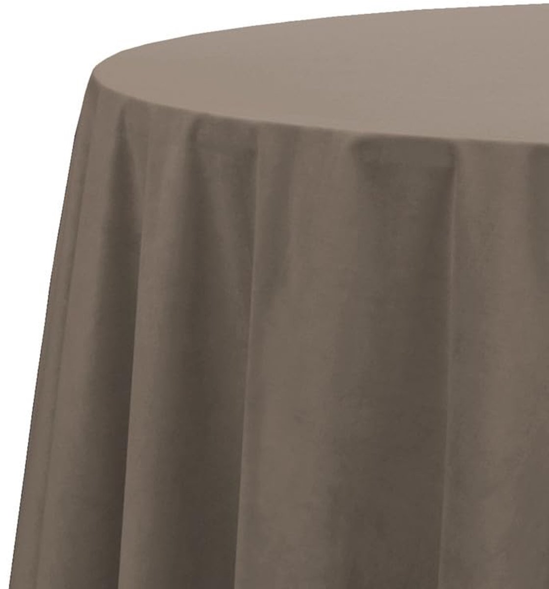 Velvet Lounger - Rond 90 cm - Linnen