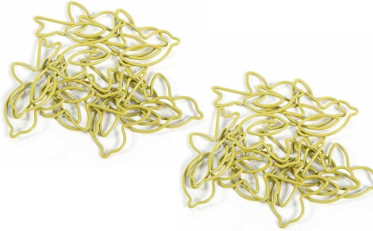 Leuke 24-delige Paperclips in Dierlijke Vormen voor Kantoor en School, Multifunctionele Clips voor Documenten en Notities