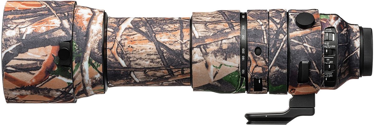Lens Case voor Sigma 150-600mm - Waterbestendig - Bruin camouflagedesign