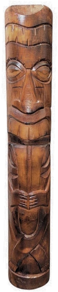 Tiki Beeld - Hout - 100 cm