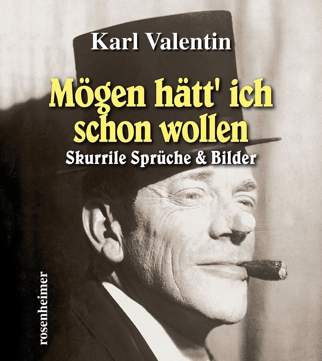 Boek met skurrile spreuken en beelden