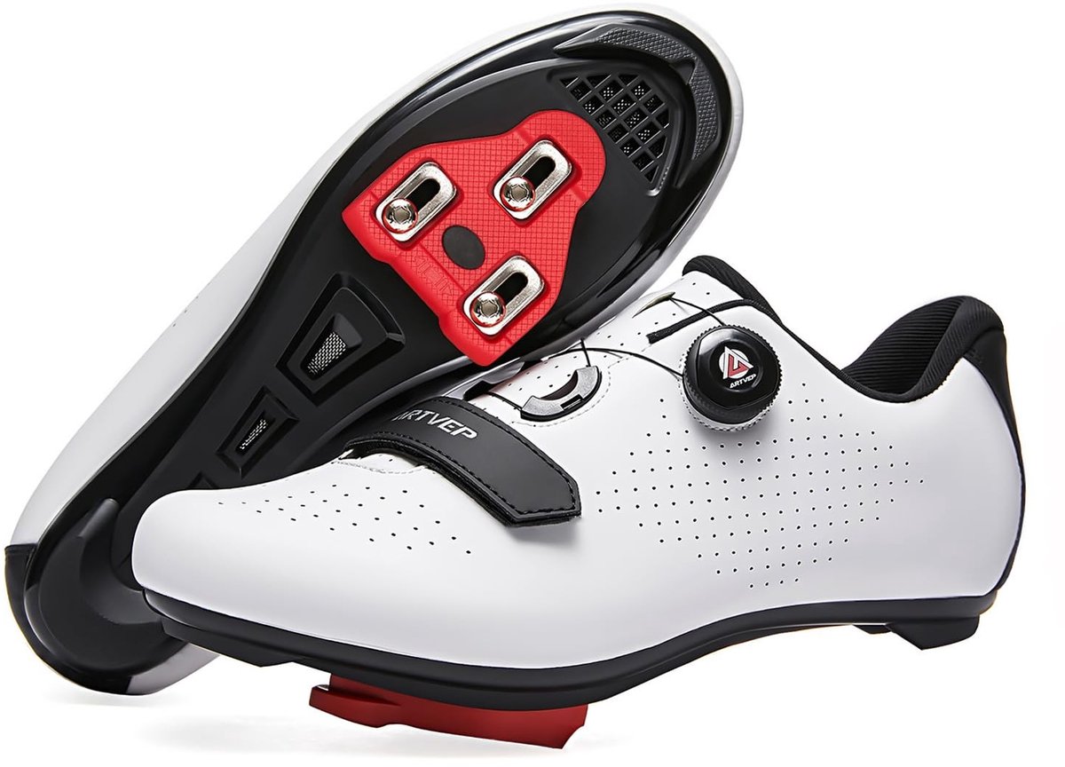 Fietsschoenen - Geschikt voor en SPD-SL Pedalen - Wit