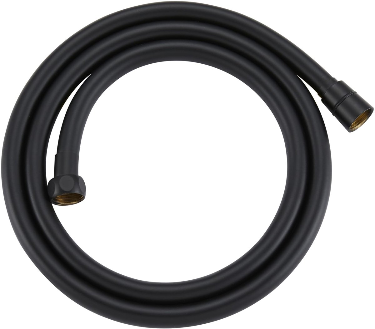 Douche slang 1.5 m - PVC, zwart met standaard aansluiting