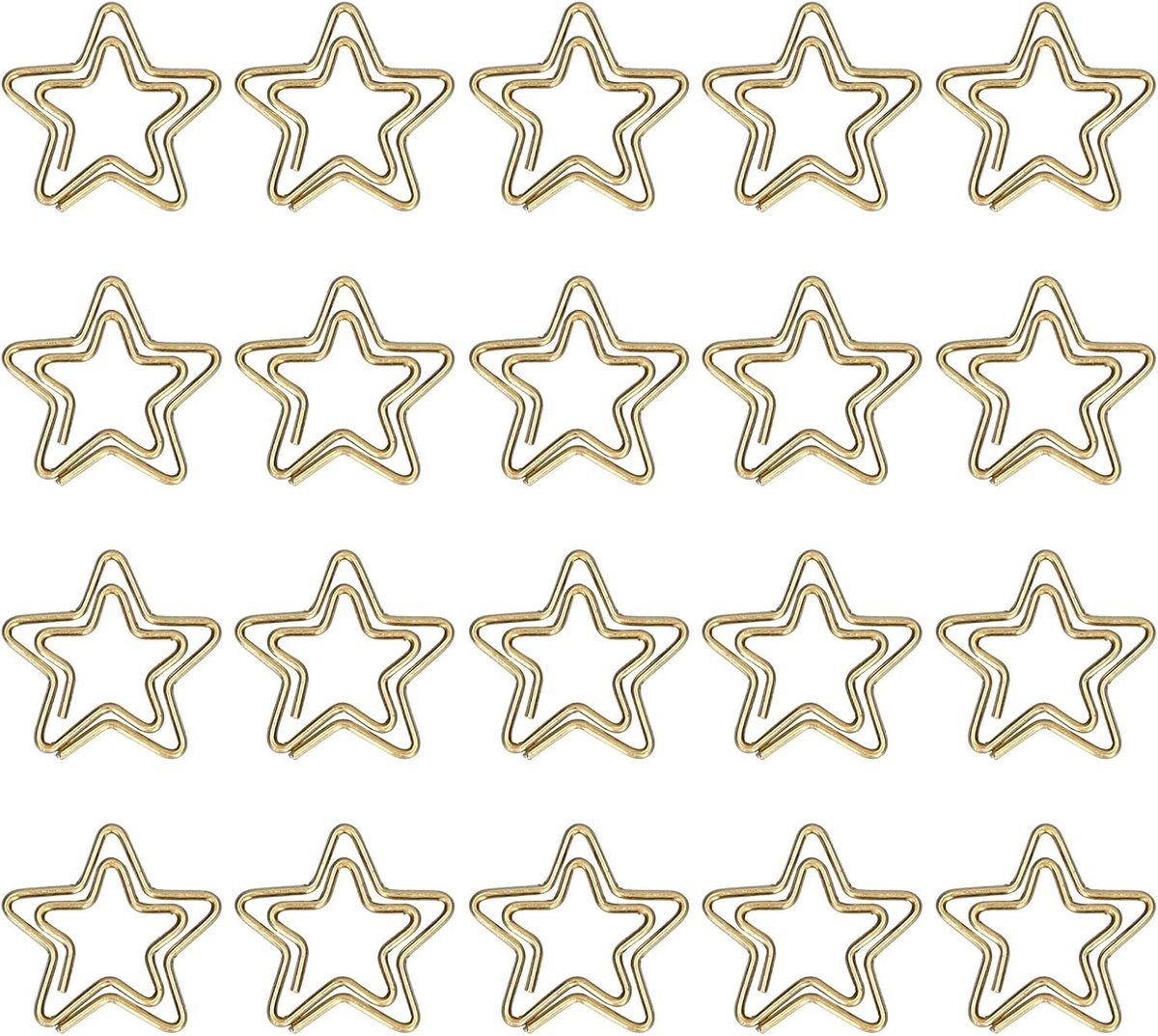 Mini Paper Clips voor Kantoor, Schattige en Praktische 100-Pack van 1.5cm, Lichtgewicht en Uniek, Ideaal voor Organisatie
