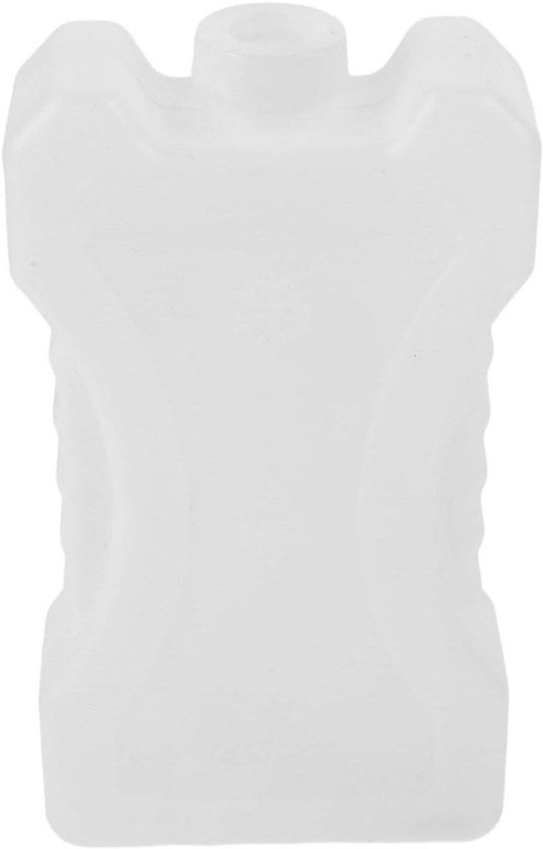 Draagbare Koelelementen - Herbruikbare Ijspacks - Koelbox Vullen - Aanhoudende Koelte - 16 x 9 x 3.5 cm - Wit